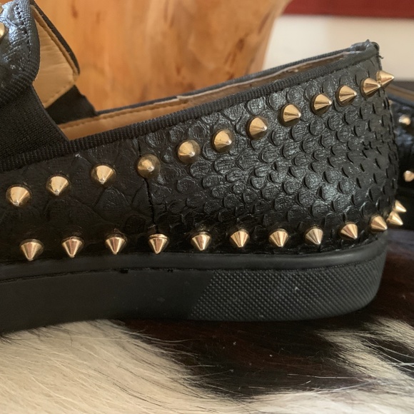 Christian Louboutin Python Pik Boat - Picture 7 of 8